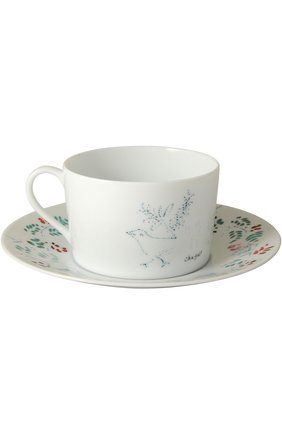 Набор из двух чашек с блюдцами Marc Chagall Bernardaud, арт. 0088/83-2 в ЦУМ | Фото №2 Набор из двух чашек с блюдцами Marc Chagall Bernardaud | Фото №2