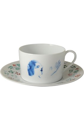 Набор из двух чашек с блюдцами Marc Chagall Bernardaud, арт. 0088/83-2 в ЦУМ | Фото №3 Набор из двух чашек с блюдцами Marc Chagall Bernardaud | Фото №3