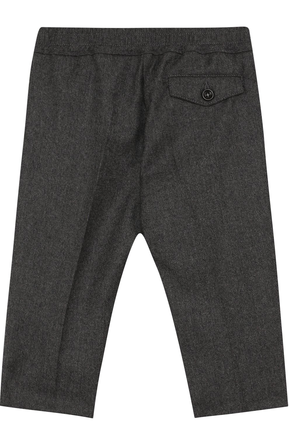Детские шерстяные брюки с эластичным поясом GUCCI серого цвета, арт. 475406/XBB73 | Фото 2 (Кросс-КТ НВ: Брюки; Статус проверки: Проверена категория)