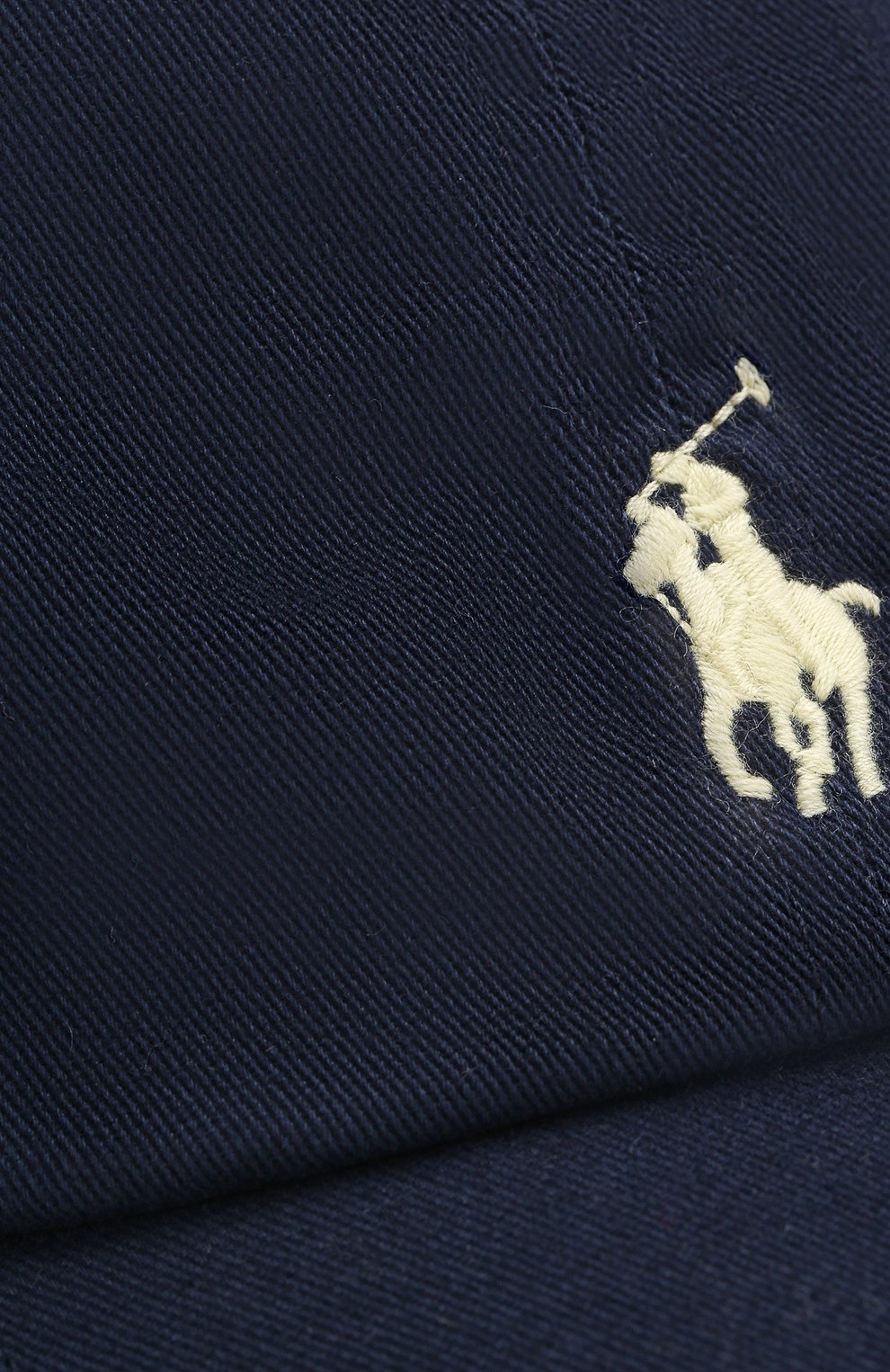 Бейсболка с логотипом бренда Polo Ralph Lauren синего цвета, арт. 323552489 в ЦУМ | Фото №3 Бейсболка с логотипом бренда Polo Ralph Lauren синего цвета | Фото №3