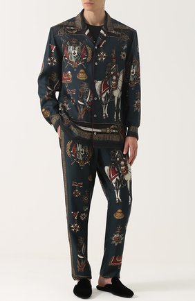 Мужского домашние текстильные туфли vittoria DOLCE & GABBANA черного цвета по цене 31700 руб., арт. 0111/A80055/AG944 | Фото 2 Мужского домашние текстильные туфли vittoria DOLCE & GABBANA черного цвета, арт. 0111/A80055/AG944 | Фото 2