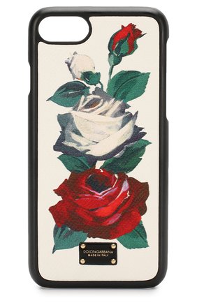 Кожаный чехол для iPhone 7 с принтом Dolce & Gabbana, цвет , арт. 0116/BI2235/AI816 в ЦУМ | Фото №1 Кожаный чехол для iPhone 7 с принтом Dolce & Gabbana | Фото №1