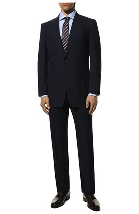 Мужская хлопковая сорочка ERMENEGILDO ZEGNA голубого цвета по цене 32950 руб., арт. 201030/9MS0BR | Фото 2 Мужская хлопковая сорочка ERMENEGILDO ZEGNA голубого цвета, арт. 201030/9MS0BR | Фото 2 (Рукава: Длинные; Материал внешний: Хлопок; Длина (для топов): Стандартные; Статус проверки: Проверено, Проверена категория; Случай: Формальный; Воротник: Акула; Манжеты: На пуговицах; Принт: Однотонные)