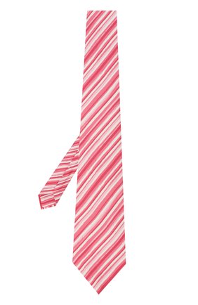 Мужской шелковый галстук KITON красного цвета, арт. UCRVKAC01F1805000 | Фото 2 (Материал: Шелк, Текстиль; Статус проверки: Проверено; Принт: С принтом)