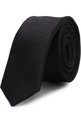 Детский шелковый галстук DOLCE & GABBANA черного цвета по цене 7650 руб., арт. LB1A41/G0U05 | Фото 1 Детский шелковый галстук DOLCE & GABBANA черного цвета, арт. LB1A41/G0U05 | Фото 1
