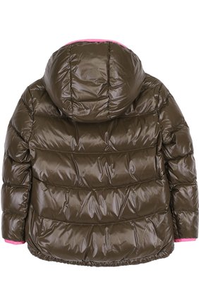 Пуховая куртка с капюшоном Fay Junior хаки цвета, арт. NBP36358070 в ЦУМ | Фото №1 Пуховая куртка с капюшоном Fay Junior хаки цвета | Фото №1