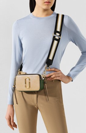 Женская сумка snapshot small MARC JACOBS (THE) бежевого цвета по цене 29950 руб., арт. M0012007 | Фото 2 Женская сумка snapshot small MARC JACOBS (THE) бежевого цвета, арт. M0012007 | Фото 2