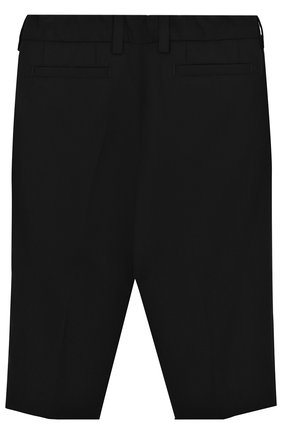 Детские шерстяные брюки DOLCE & GABBANA черного цвета по цене 14650 руб., арт. L11P03/FUBBG | Фото 2 Детские шерстяные брюки DOLCE & GABBANA черного цвета, арт. L11P03/FUBBG | Фото 2