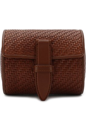 Мужская кожаный футляр для часов ERMENEGILDO ZEGNA темно-бежевого цвета по цене 49600 руб., арт. E1226P-PSM | Фото 1 Мужская кожаный футляр для часов ERMENEGILDO ZEGNA темно-бежевого цвета, арт. E1226P-PSM | Фото 1