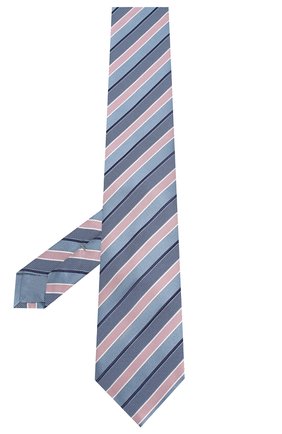 Мужской шелковый галстук BRIONI розового цвета, арт. 062I00/P7469 | Фото 2 (Статус проверки: Проверено; Материал: Текстиль, Шелк; Принт: С принтом)