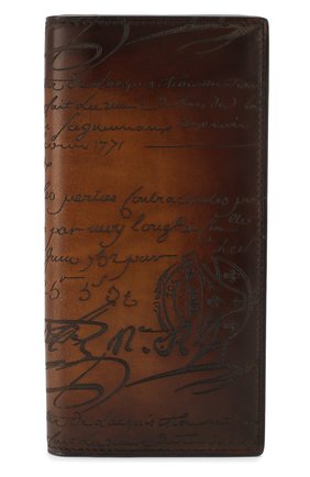 Мужской кожаное портмоне BERLUTI светло-коричневого цвета, арт. N135277 | Фото 1 (Материал: Натуральная кожа)
