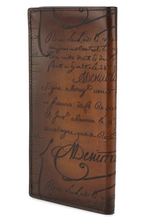 Мужской кожаное портмоне BERLUTI светло-коричневого цвета, арт. N135277 | Фото 2 (Материал: Натуральная кожа)