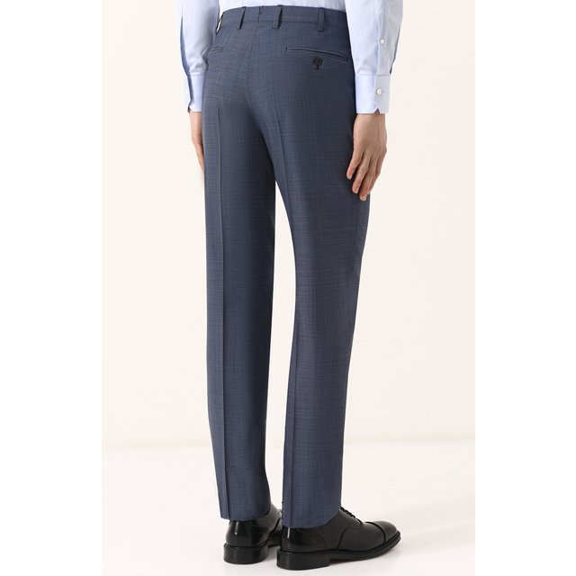 фото Шерстяной костюм с пиджаком на двух пуговицах brioni