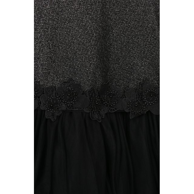 Платья для девочки с металлизированной отделкой и многослойной юбкой Aletta AP88023-23CIN/9A-16A Фото 3