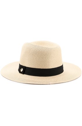 Соломенная пляжная шляпа Fedora с лентой | Фото №1 Соломенная пляжная шляпа Fedora с лентой | Фото №1