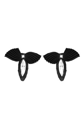 Детская комплект из 2-х заколок wings JUNEFEE черного цвета по цене 780 руб., арт. 3978 | Фото 1 Детская комплект из 2-х заколок wings JUNEFEE черного цвета, арт. 3978 | Фото 1