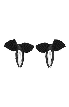Детская комплект из 2-х заколок wings JUNEFEE черного цвета по цене 780 руб., арт. 3978 | Фото 2 Детская комплект из 2-х заколок wings JUNEFEE черного цвета, арт. 3978 | Фото 2