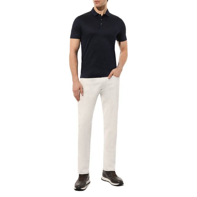 фото Хлопковое поло canali