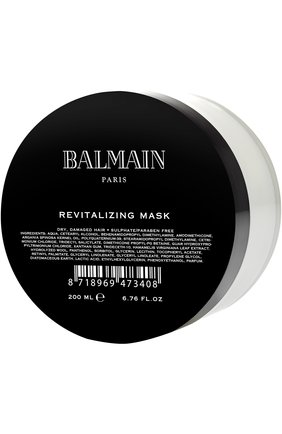 Восстанавливающая питательная маска для волос (200ml) BALMAIN HAIR COUTURE бесцветного цвета, арт. 8718969473408 | Фото 1 (Статус проверки: Проверена категория)