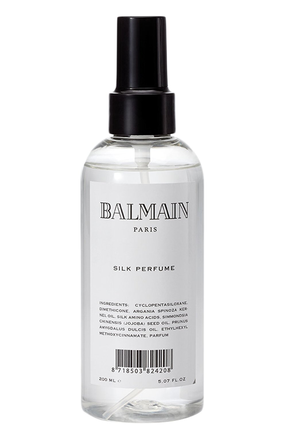 Шелковая дымка для волос BALMAIN HAIR COUTURE бесцветного цвета, арт. 8718503824208 | Фото 1 (Статус проверки: Проверена категория; Ограничения доставки: flammable)