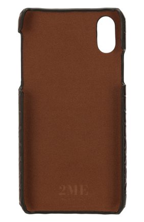 Чехол для iPhone X с отделкой из кожи крокодила 2Mestyle, цвет , арт. DD897 в ЦУМ | Фото №2 Чехол для iPhone X с отделкой из кожи крокодила 2Mestyle | Фото №2