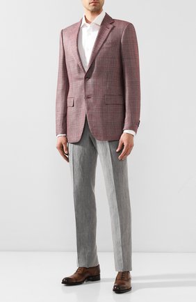 Мужская хлопковая сорочка BRIONI белого цвета по цене 45900 руб., арт. RCL9B2/PZ034 | Фото 2 Мужская хлопковая сорочка BRIONI белого цвета, арт. RCL9B2/PZ034 | Фото 2