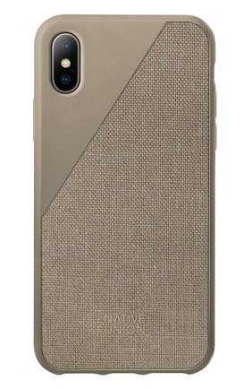 Чехол для iPhone X/XS Native Union, цвет , арт. CCAV-TAU-CV-NP17 в ЦУМ | Фото №1 Чехол для iPhone X/XS Native Union | Фото №1