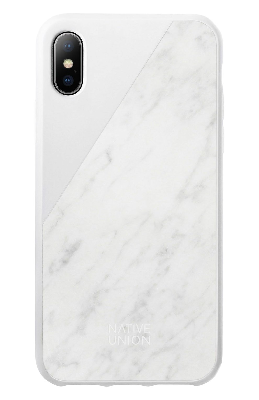 Чехол для iPhone Х с покрытием из мрамора | Фото №1