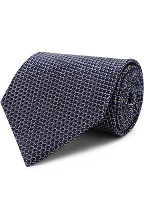 Мужской шелковый галстук ERMENEGILDO ZEGNA темно-синего цвета по цене 18350 руб., арт. Z3E18/1XW | Фото 1 Мужской шелковый галстук ERMENEGILDO ZEGNA темно-синего цвета, арт. Z3E18/1XW | Фото 1 (Материал: Текстиль, Шелк; Принт: С принтом)