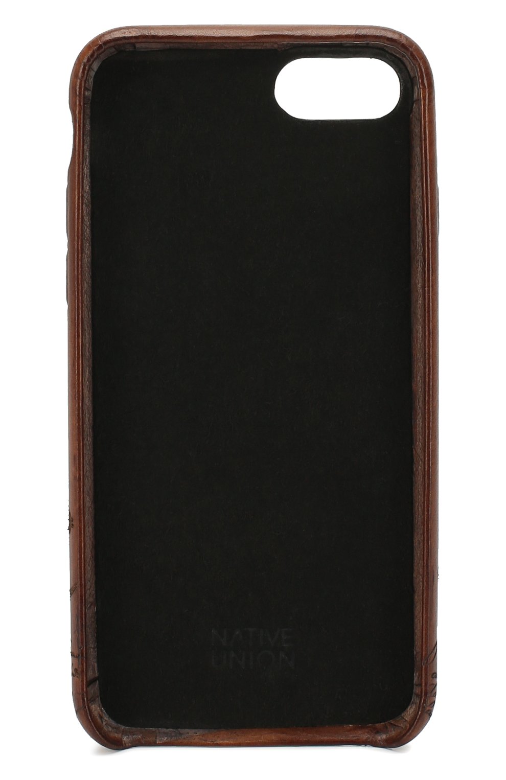 Мужской кожаный чехол для iphone 7/8 BERLUTI коричневого цвета по цене 22350 руб., арт. X155097 | Фото 2 Мужской кожаный чехол для iphone 7/8 BERLUTI коричневого цвета, арт. X155097 | Фото 2