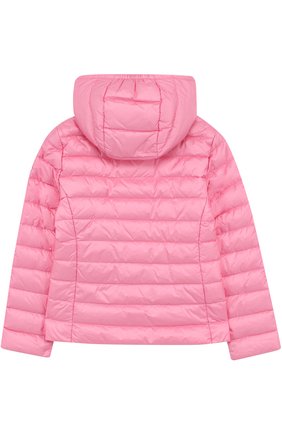 Пуховая куртка с капюшоном Moncler Enfant розового цвета, арт. D1-954-46810-99-53048/8-10A в ЦУМ | Фото №1 Пуховая куртка с капюшоном Moncler Enfant розового цвета | Фото №1