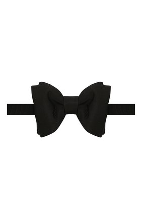 Мужской шелковый галстук-бабочка TOM FORD черного цвета по цене 19700 руб., арт. TFA99/4T7 | Фото 1 Мужской шелковый галстук-бабочка TOM FORD черного цвета, арт. TFA99/4T7 | Фото 1