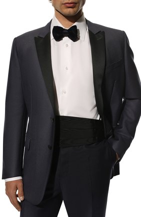 Мужской шелковый камербанд TOM FORD черного цвета по цене 42300 руб., арт. TFA98/5TF | Фото 2 Мужской шелковый камербанд TOM FORD черного цвета, арт. TFA98/5TF | Фото 2 (Материал: Текстиль, Шелк; Статус проверки: Проверена категория; Принт: Без принта)