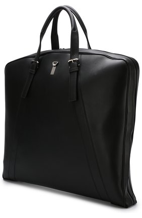 Мужская кожаный кофр на молнии BRIONI черного цвета по цене 371500 руб., арт. 0ISJ0L/P6751 | Фото 2 Мужская кожаный кофр на молнии BRIONI черного цвета, арт. 0ISJ0L/P6751 | Фото 2