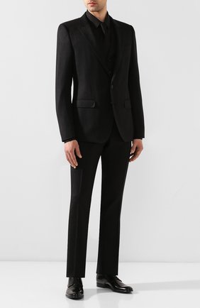Мужской кожаные дерби napoli DOLCE & GABBANA черного цвета по цене 57950 руб., арт. 0111/A10306/AC460 | Фото 2 Мужской кожаные дерби napoli DOLCE & GABBANA черного цвета, арт. 0111/A10306/AC460 | Фото 2