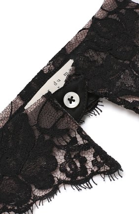 Женский черный кружевной воротник на пуговице Fleur du Mal X Kilian, арт. AC0016 купить в ЦУМ | Фото №3 Кружевной воротник на пуговице Fleur du Mal X Kilian черный | Фото №3