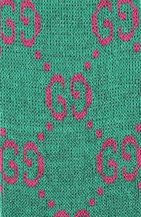 Женские гольфы GUCCI зеленого цвета по цене 9300 руб., арт. 476525/3G199 | Фото 2 Женские гольфы GUCCI зеленого цвета, арт. 476525/3G199 | Фото 2