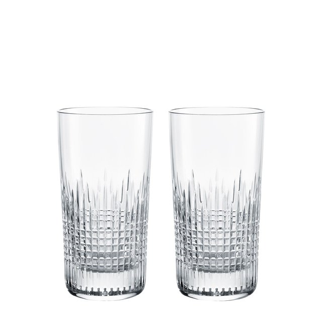фото Набор из двух стаканов для воды nancy baccarat