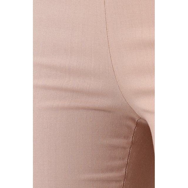 фото Однотонные брюки прямого кроя из шерсти la perla