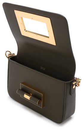 Женская сумка medium natalia TOM FORD хаки цвета, арт. 118L0826T-CH8 купить в ЦУМ | Фото №4 Сумка Medium Natalia Tom Ford хаки цвета | Фото №4