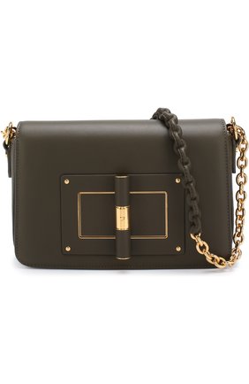 Женская сумка medium natalia TOM FORD хаки цвета, арт. 118L0826T-CH8 купить в ЦУМ | Фото №6 Сумка Medium Natalia Tom Ford хаки цвета | Фото №6