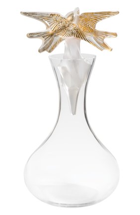Мужского декантер hirondelles LALIQUE золотого цвета по цене 221000 руб., арт. 10612100 | Фото 1 Мужского декантер hirondelles LALIQUE золотого цвета, арт. 10612100 | Фото 1