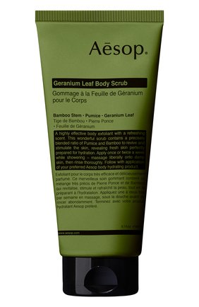 Женского скраб для тела geranium leaf AESOP бесцветного цвета по цене 2520 руб., арт. T180BS15 | Фото 2 Женского скраб для тела geranium leaf AESOP бесцветного цвета, арт. T180BS15 | Фото 2
