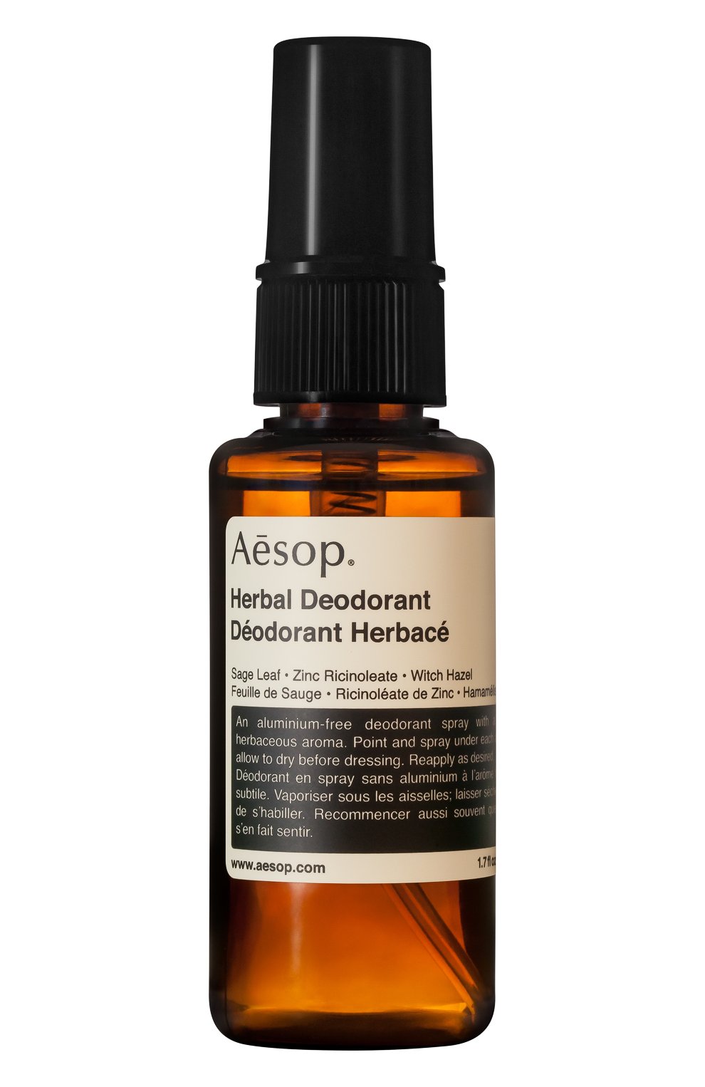 Дезодорант herbal (50ml) AESOP бесцветного цвета, арт. ABS24 | Фото 1 (Статус проверки: Проверена категория)