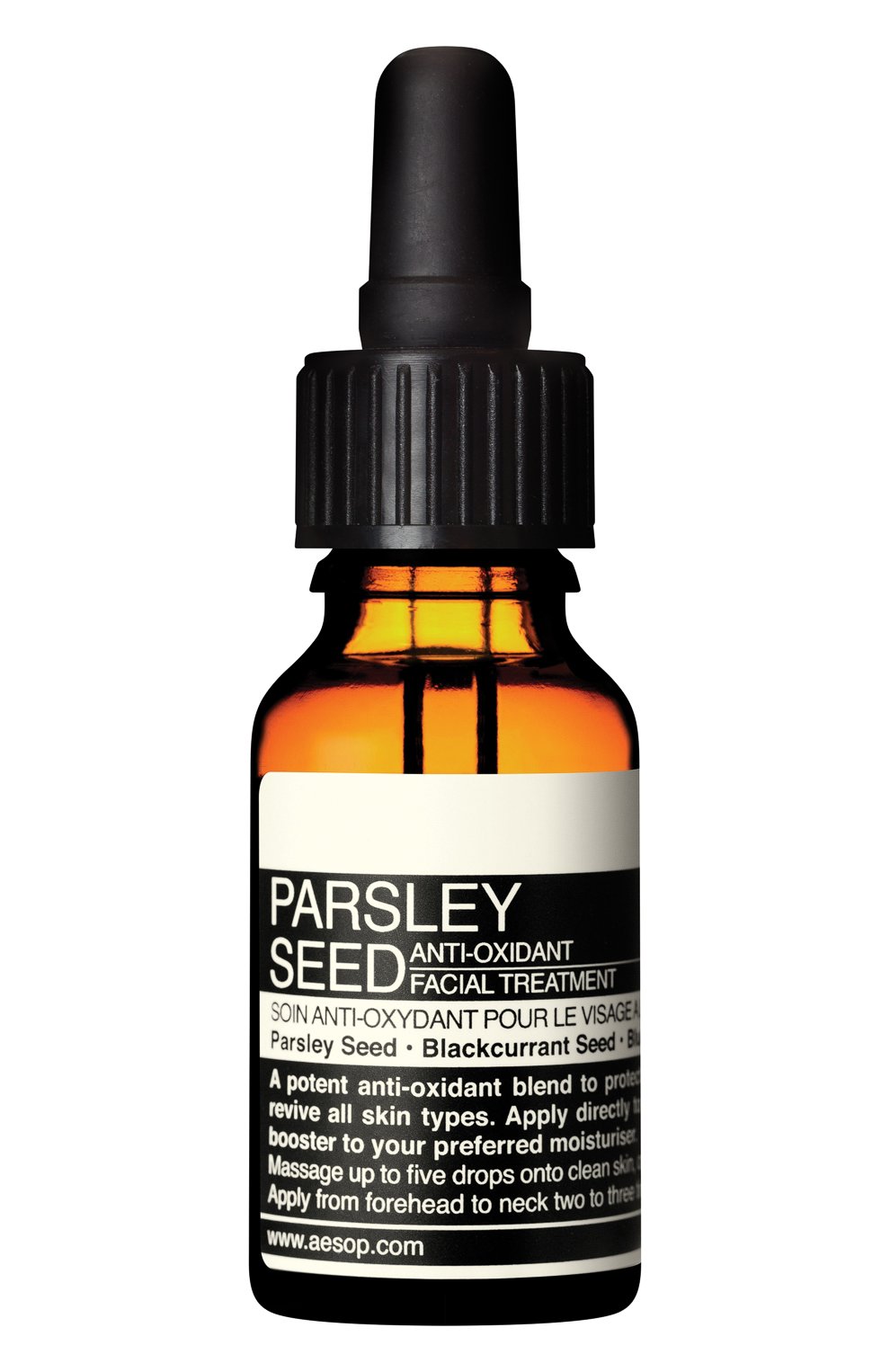 Масло для лица parsley seed anti-oxidant (15ml) AESOP бесцветного цвета, арт. B15SK41 | Фото 1 (Тип продукта: Масла; Региональные ограничения белый список (Axapta Mercury): RU; Назначение: Для лица; Статус проверки: Проверена категория; Ограничения доставки: flammable)