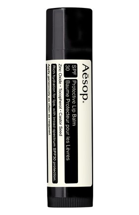 Женского бальзам для губ protective spf30 AESOP бесцветного цвета по цене 1380 руб., арт. ASK47 | Фото 1 Женского бальзам для губ protective spf30 AESOP бесцветного цвета, арт. ASK47 | Фото 1