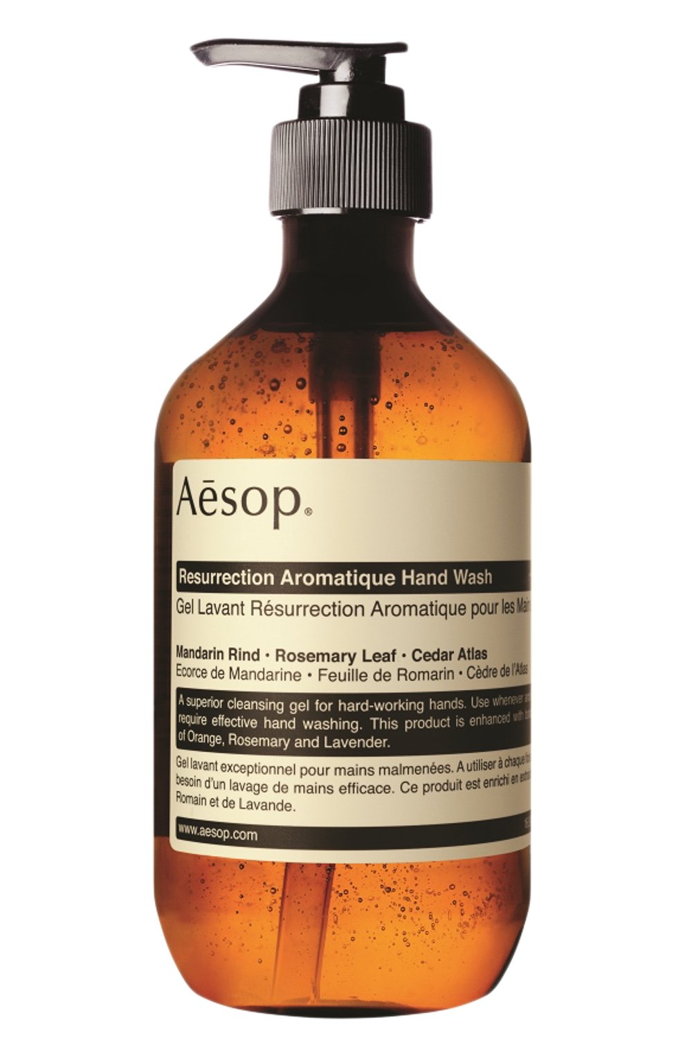Гель для рук resurrection AESOP бесцветного цвета, арт. B500BT13RF | Фото 1 (Статус проверки: Проверена категория)