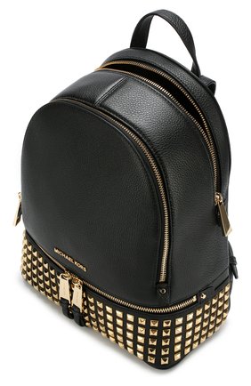 Женский черный рюкзак rhea MICHAEL Michael Kors, арт. 30S5GEZB5L купить в ЦУМ | Фото №4 Рюкзак Rhea MICHAEL Michael Kors черный | Фото №4