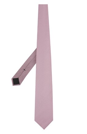 Мужской шелковый галстук с узором BOSS светло-розового цвета, арт. 50386783 | Фото 2 (Статус проверки: Проверено; Материал: Текстиль, Шелк; Принт: С принтом)