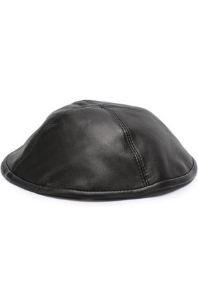 Мужского кожаная кипа ZILLI черного цвета по цене 86400 руб., арт. MHB-KIPPA-01005/0001 | Фото 2 Мужского кожаная кипа ZILLI черного цвета, арт. MHB-KIPPA-01005/0001 | Фото 2